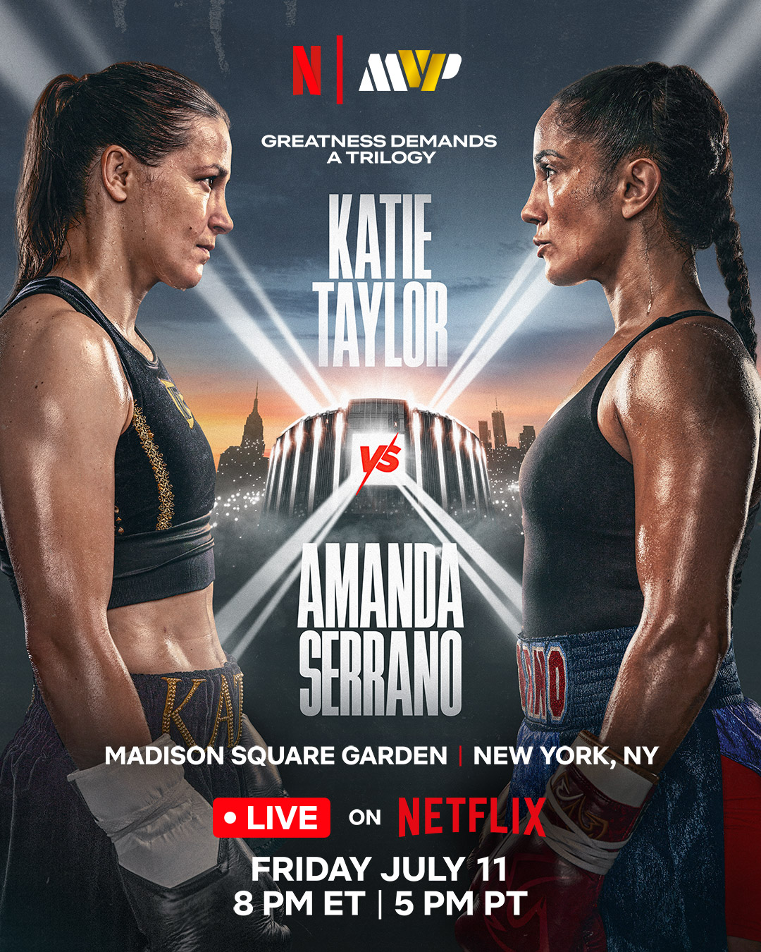 Taylor vs Serrano 3 - Netflix Live Event